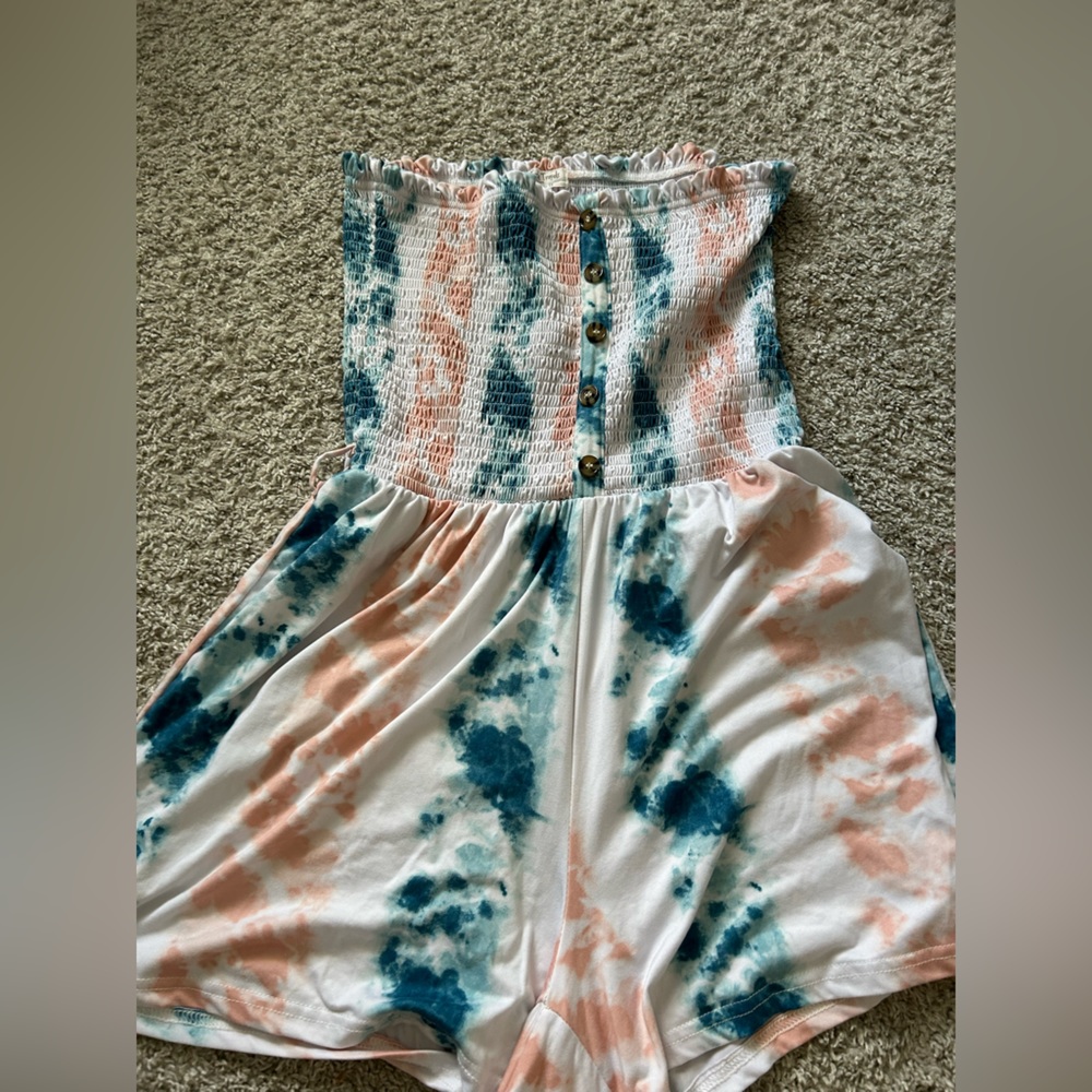 1x strapless romper